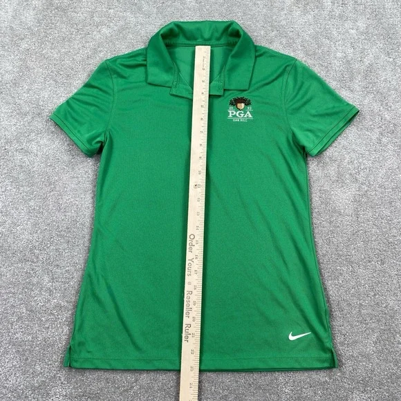 Nike Women's Dri-Fit Victory Golf Polo Shirt Size XS Green DH2309 Oak Hill PGA - Picture 5 of 15